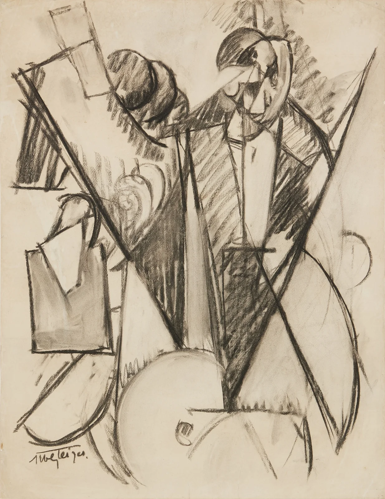 Portrait d’Igor Stravinsky av Albert Gleizes