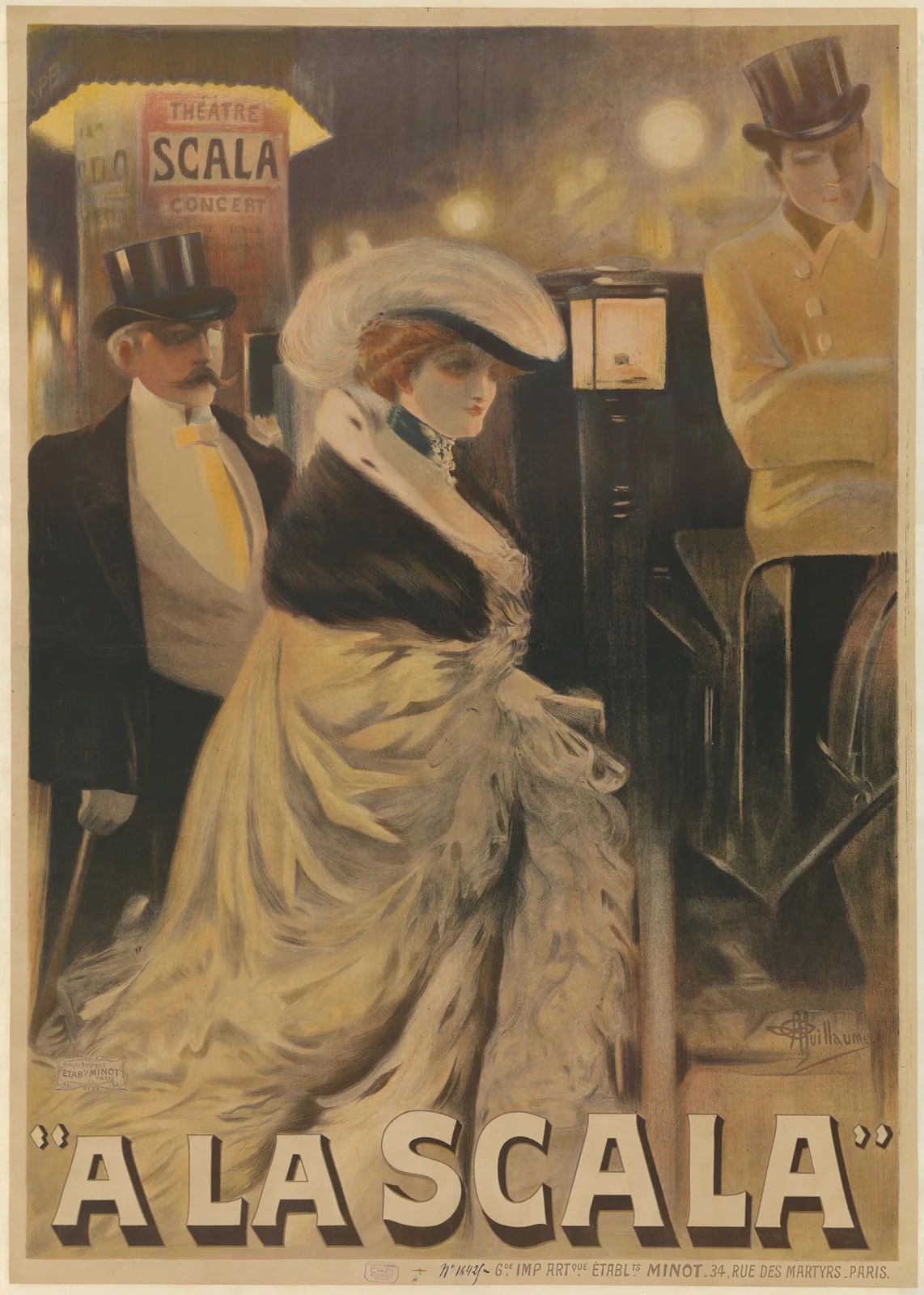 A la Scala av Albert Guillaume