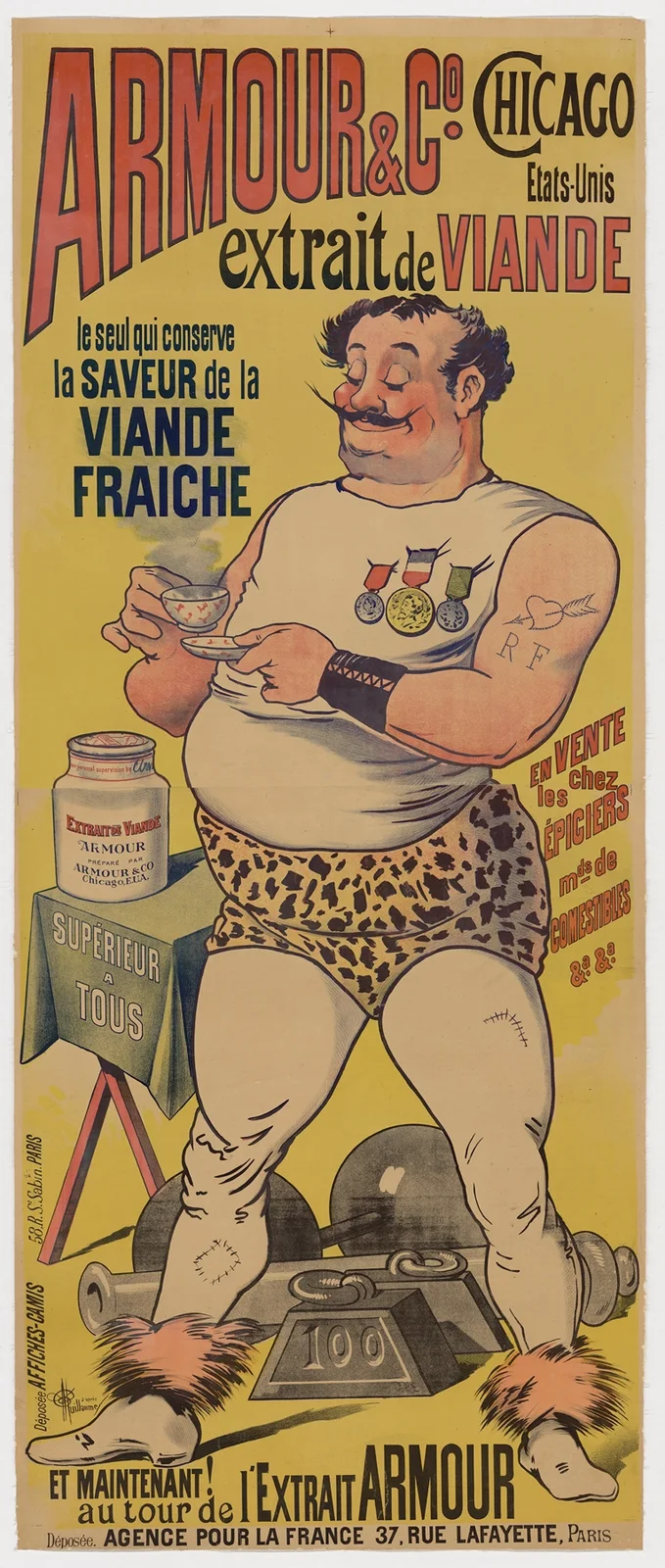 Armour et C° av Albert Guillaume