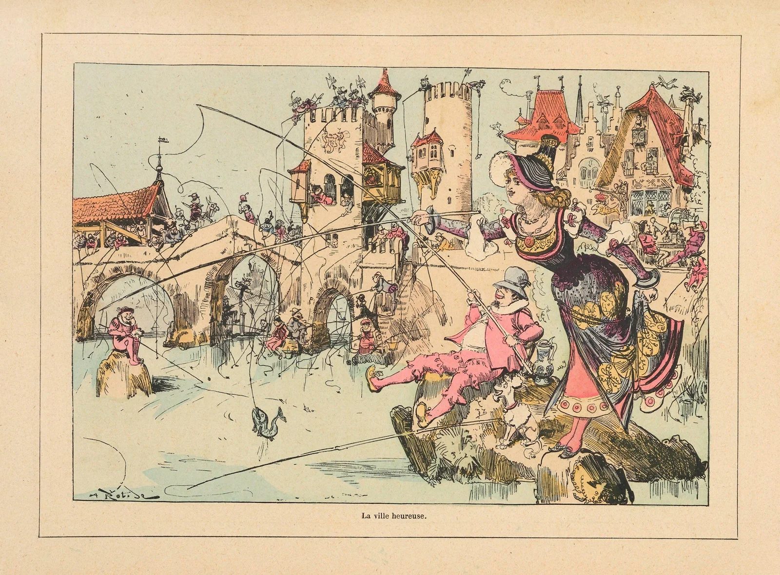 La ville heureuse av Albert Robida