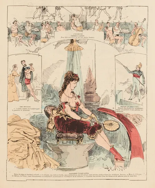 Théâtre d’été, projet philantropique et hydrothérapique av Albert Robida