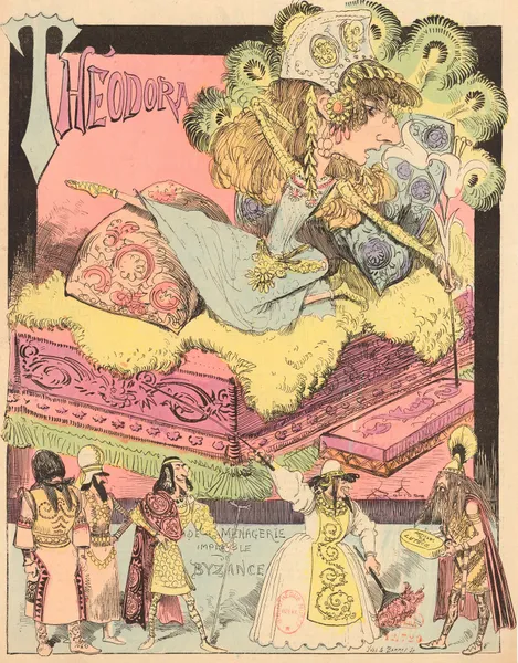 Théodora – de la ménagerie impériale de Byzance av Albert Robida