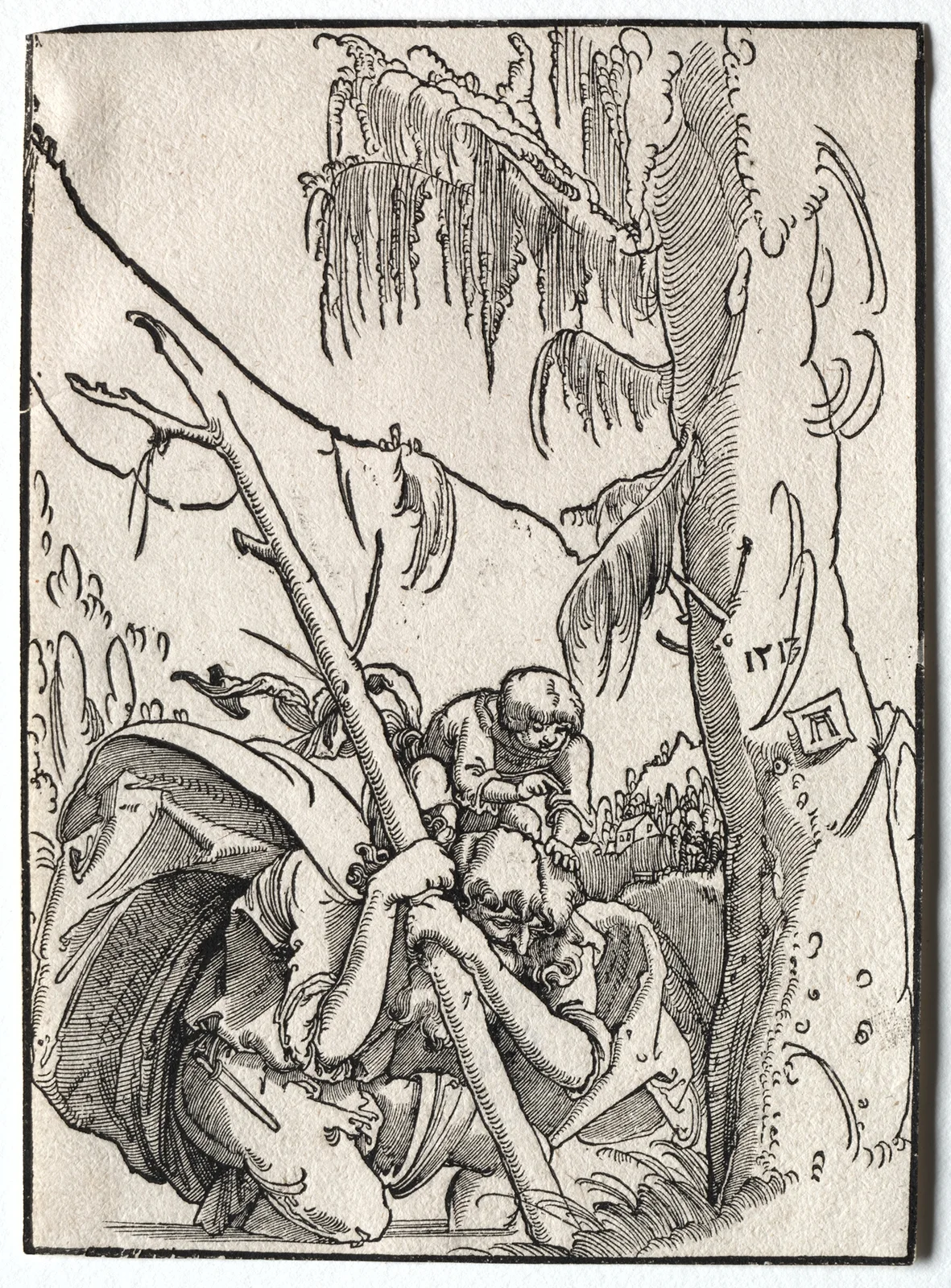 St. Christopher av Albrecht Altdorfer