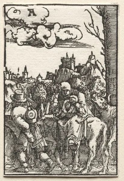 The Flight into Egypt av Albrecht Altdorfer