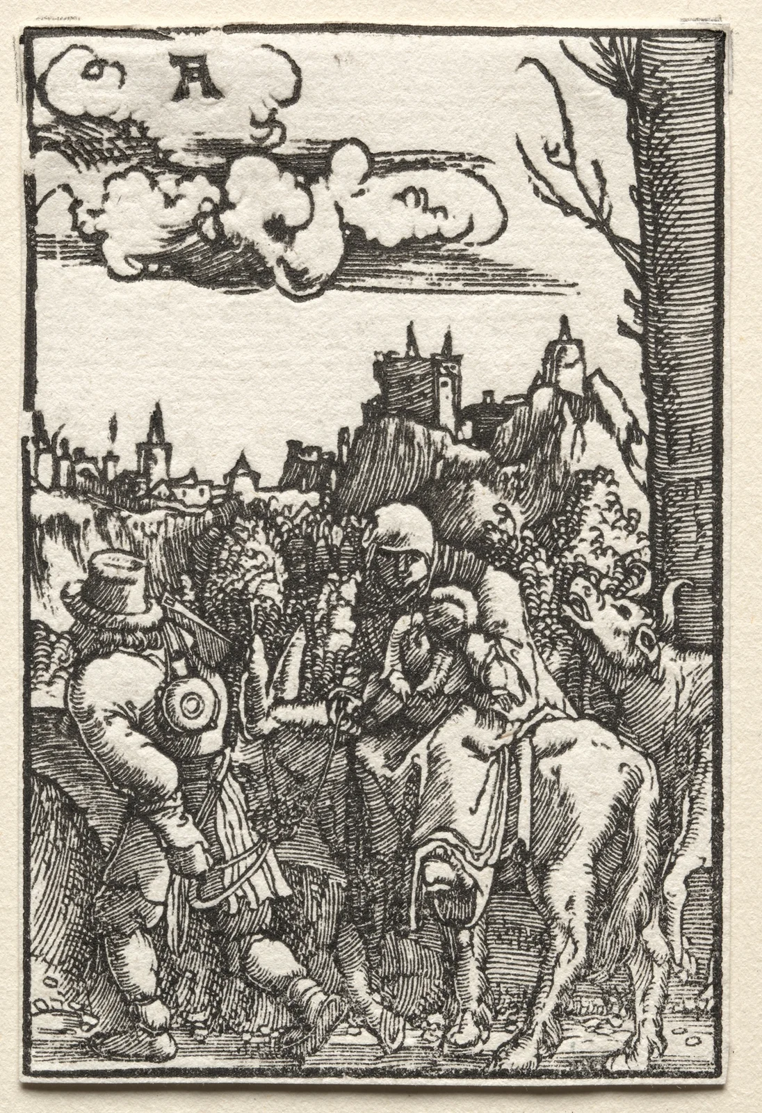 The Flight into Egypt av Albrecht Altdorfer