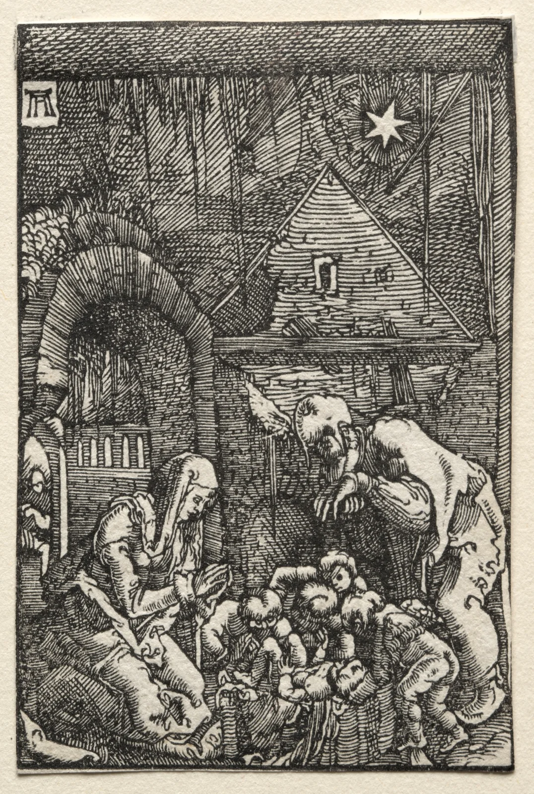 The Nativity av Albrecht Altdorfer