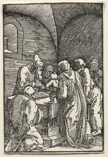 The Presentation of Christ in the Temple av Albrecht Altdorfer