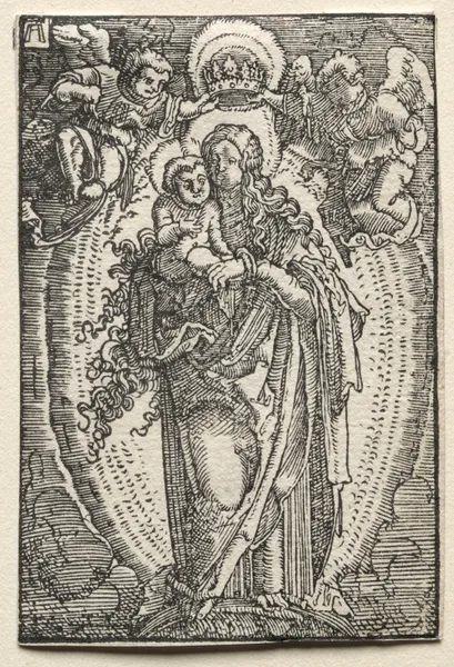 The Virgin as Queen of Heaven av Albrecht Altdorfer