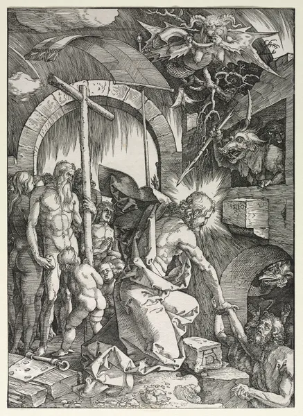 Christ Descending into Limbo av Albrecht Dürer
