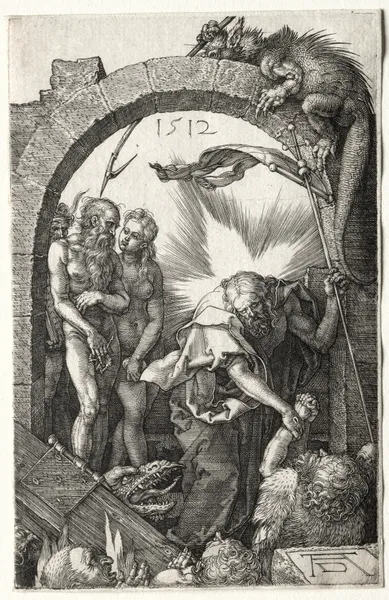 Christ in Limbo av Albrecht Dürer