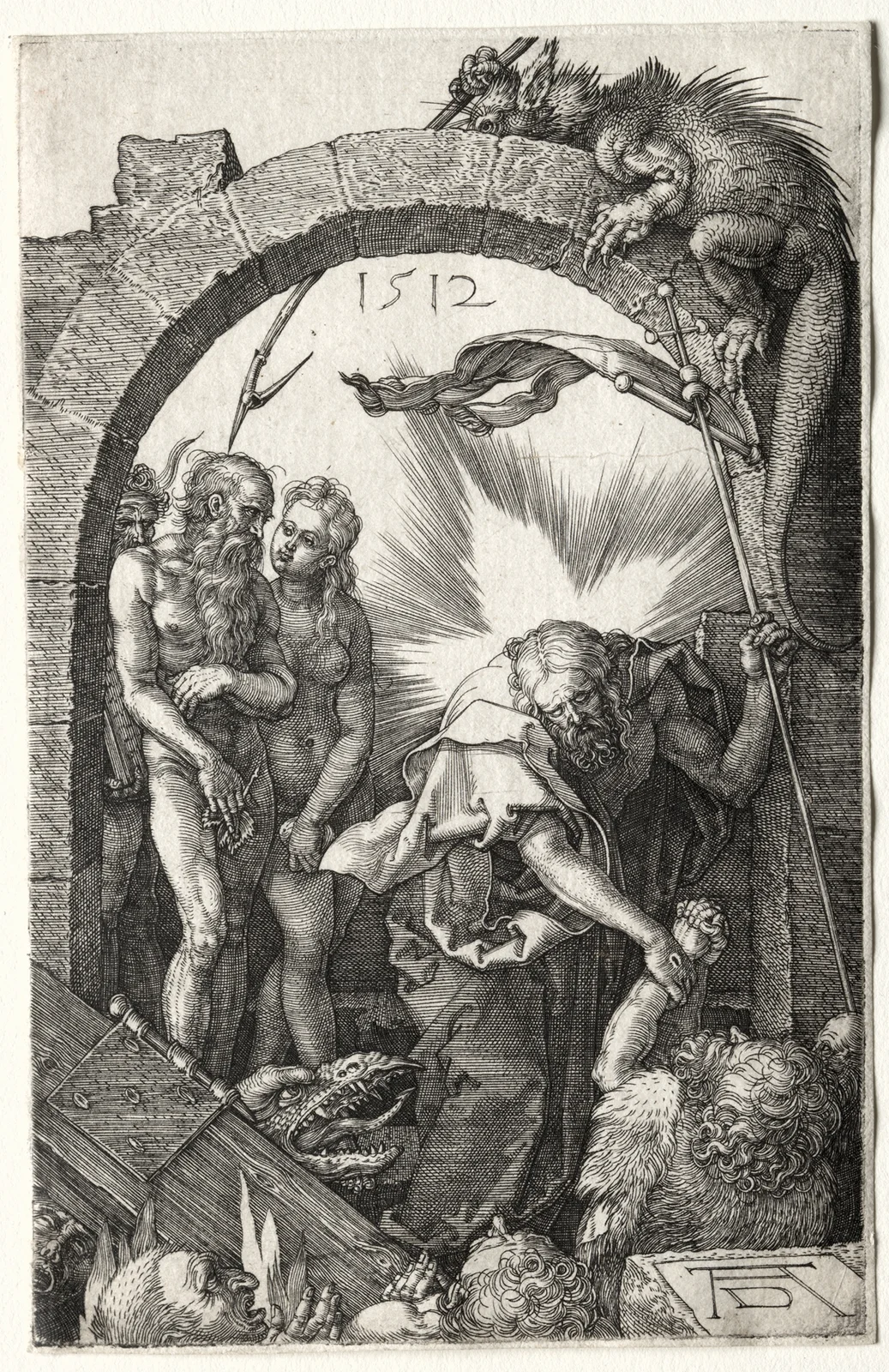 Christ in Limbo av Albrecht Dürer