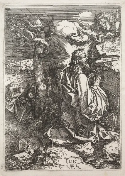 Christ on the Mount of Olives, 1515 av Albrecht Dürer