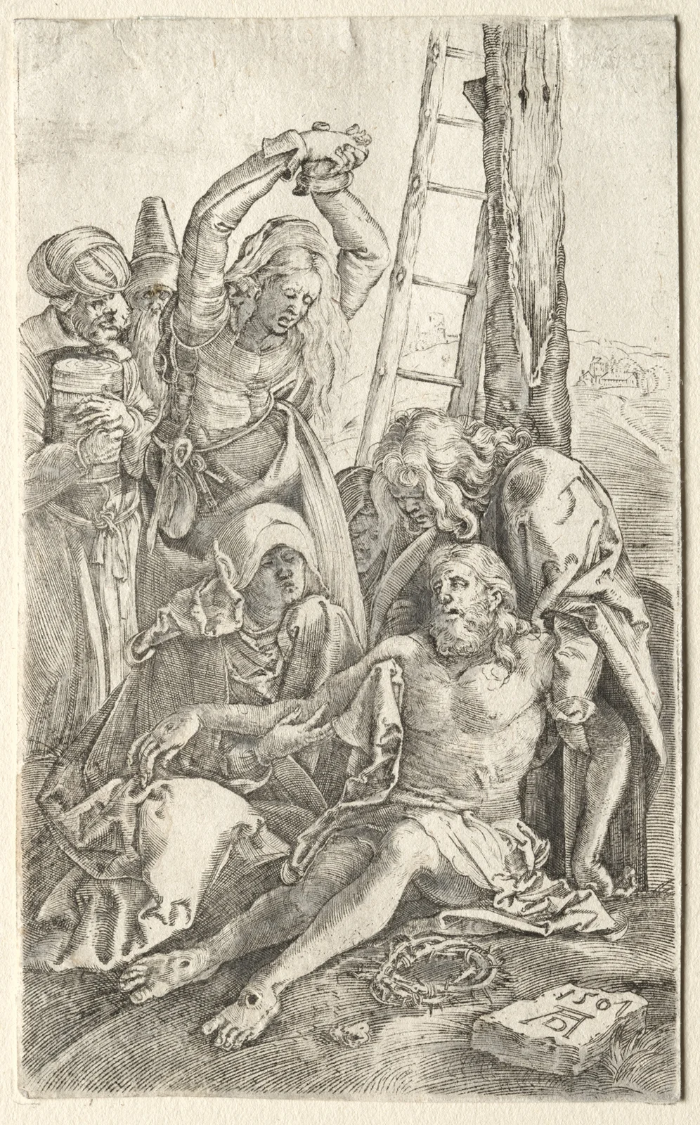 Descent from the Cross av Albrecht Dürer