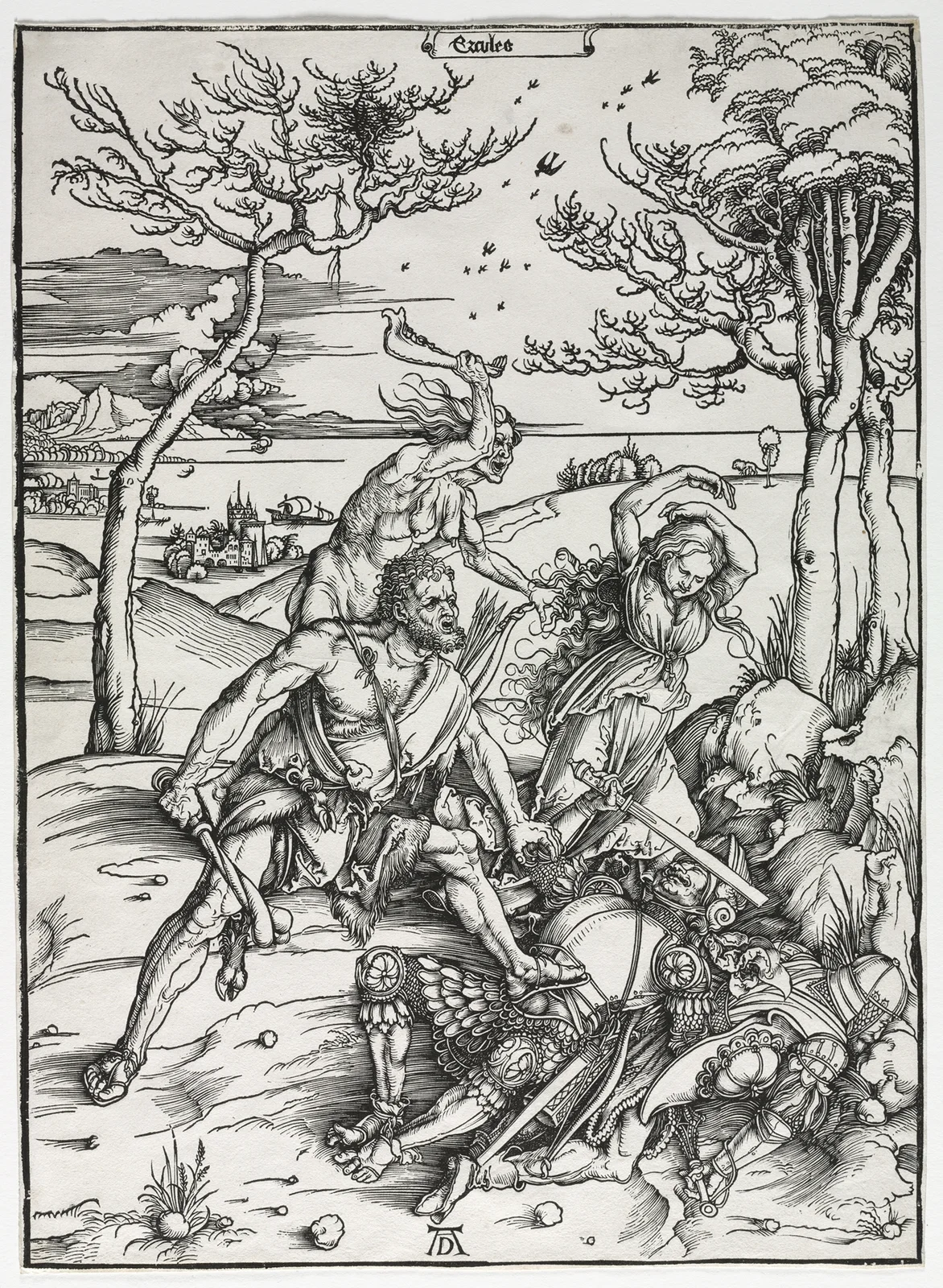 Hercules av Albrecht Dürer