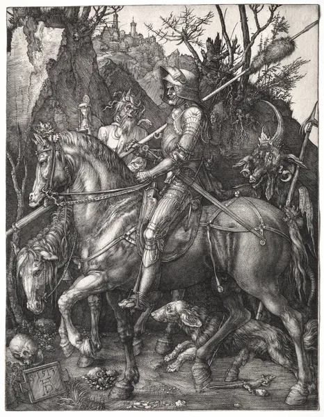 Knight, Death, and the Devil, 1513 av Albrecht Dürer