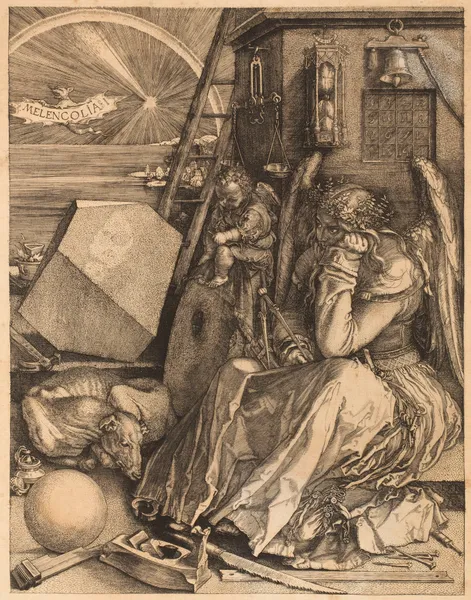 Melancholy av Albrecht Dürer