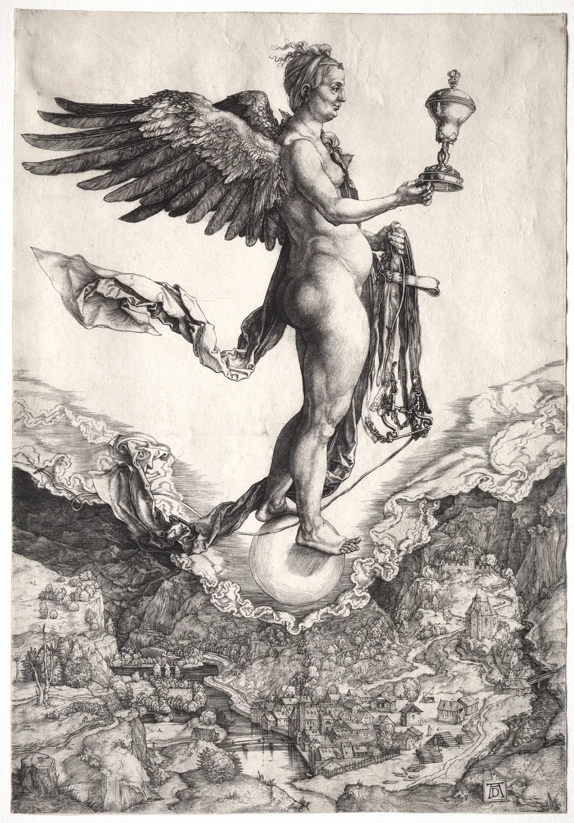 Nemesis av Albrecht Dürer