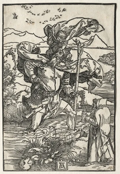St. Christopher with the Birds (c. 1501–4) av Albrecht Dürer