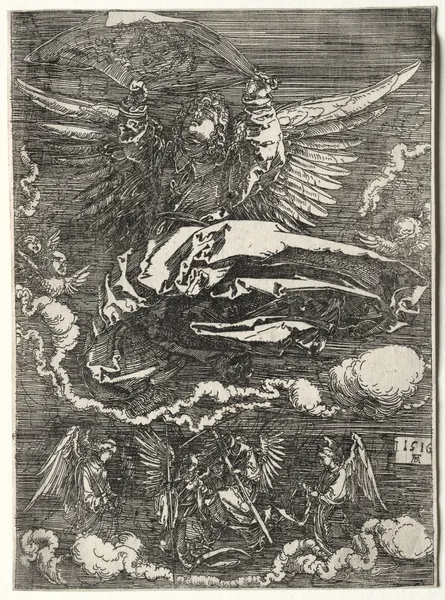 The Angel with the Sudarium av Albrecht Dürer