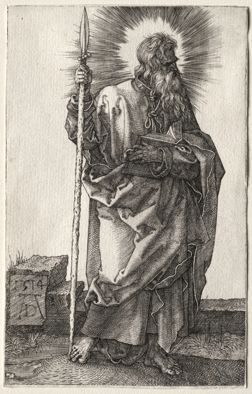 The Apostle Thomas av Albrecht Dürer