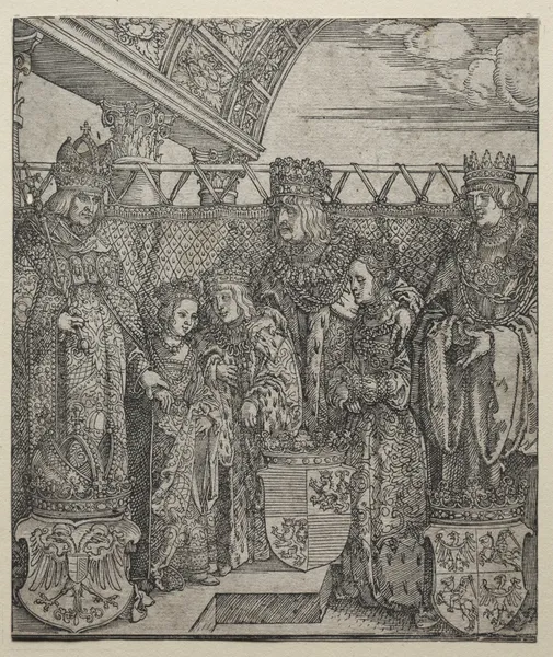 The Congress of Princes at Vienna av Albrecht Dürer