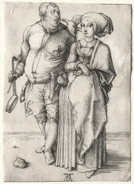 The Cook and His Wife (probably 1497) av Albrecht Dürer