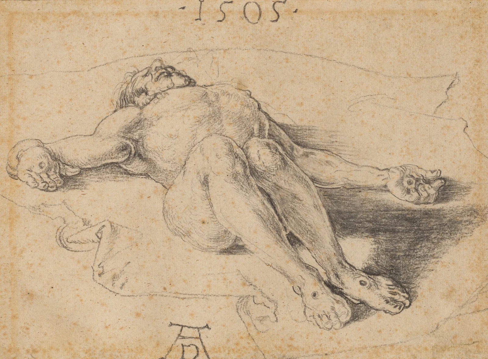 The Dead Christ av Albrecht Dürer