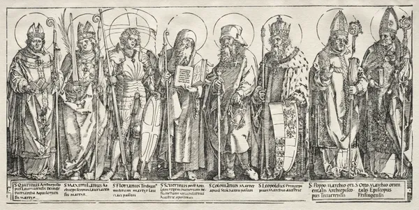 The Eight Saints of Austria av Albrecht Dürer