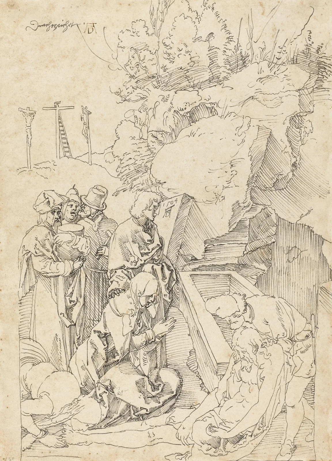 The Entombment, 1504 av Albrecht Dürer
