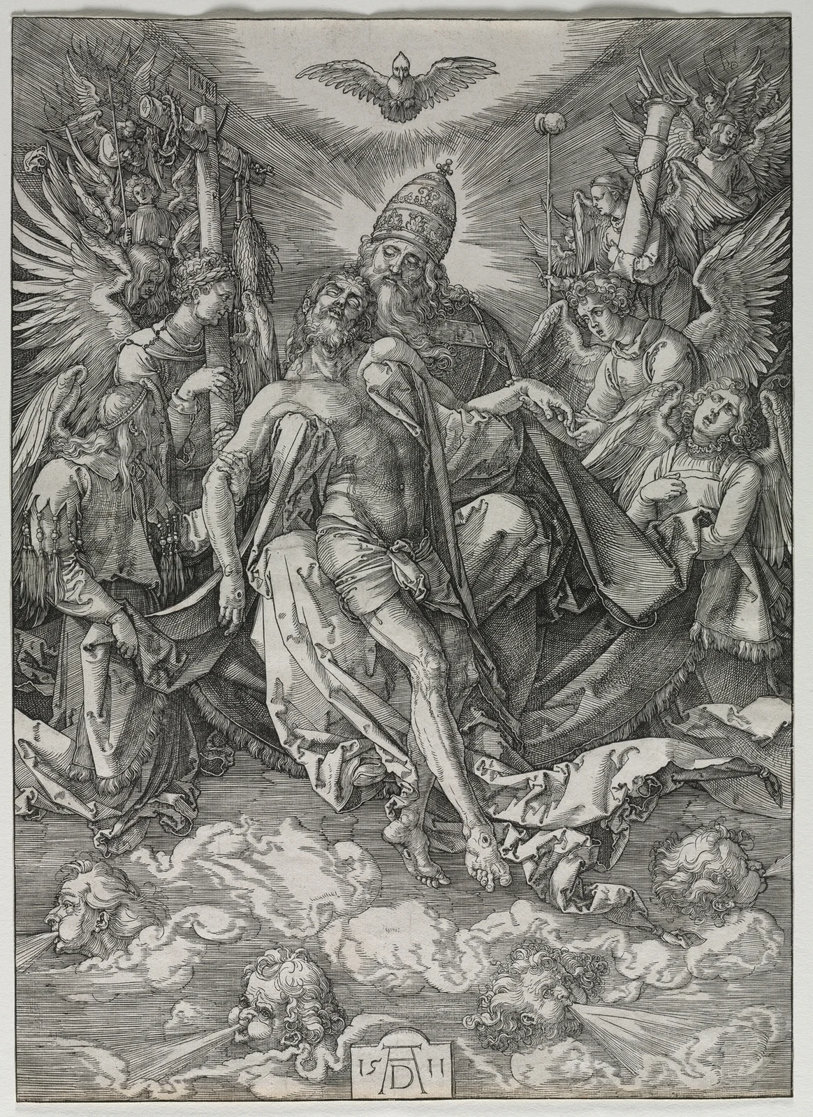 The Holy Trinity av Albrecht Dürer