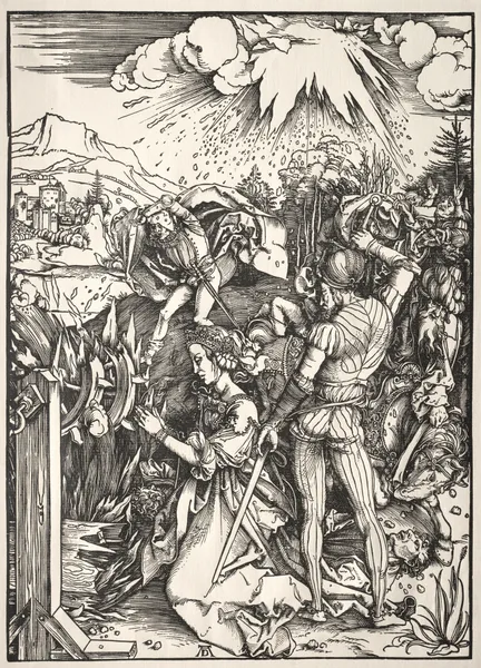 The Martyrdom of St. Catherine av Albrecht Dürer