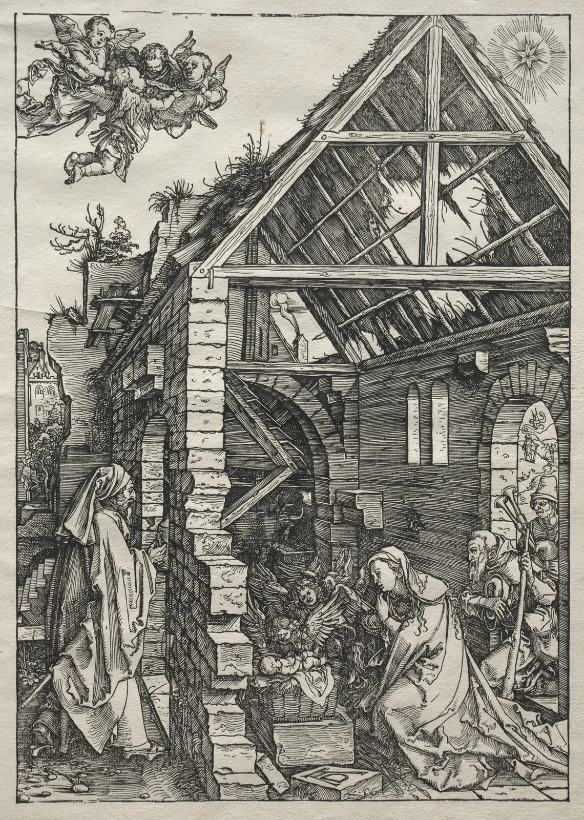 The Nativity av Albrecht Dürer