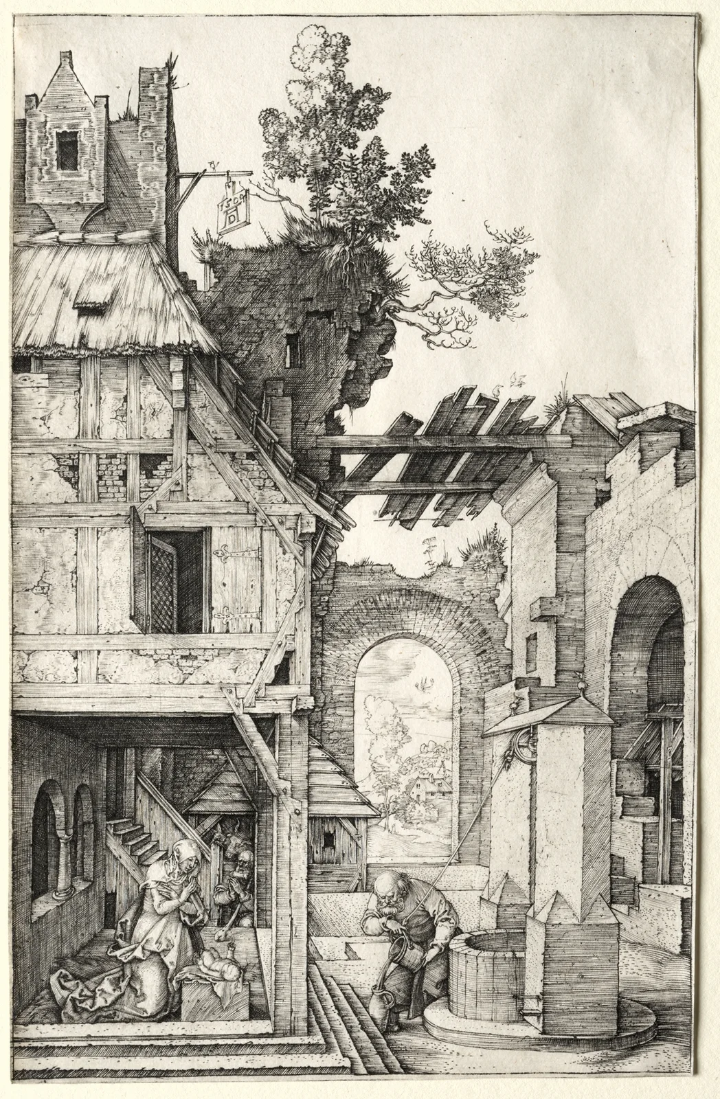 The Nativity av Albrecht Dürer
