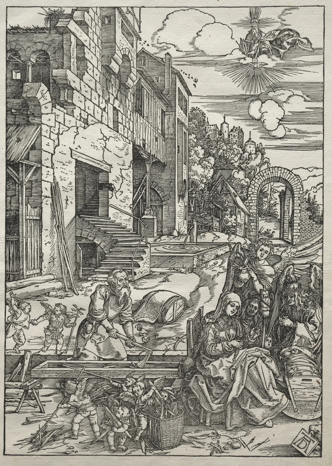 The Rest in Egypt av Albrecht Dürer