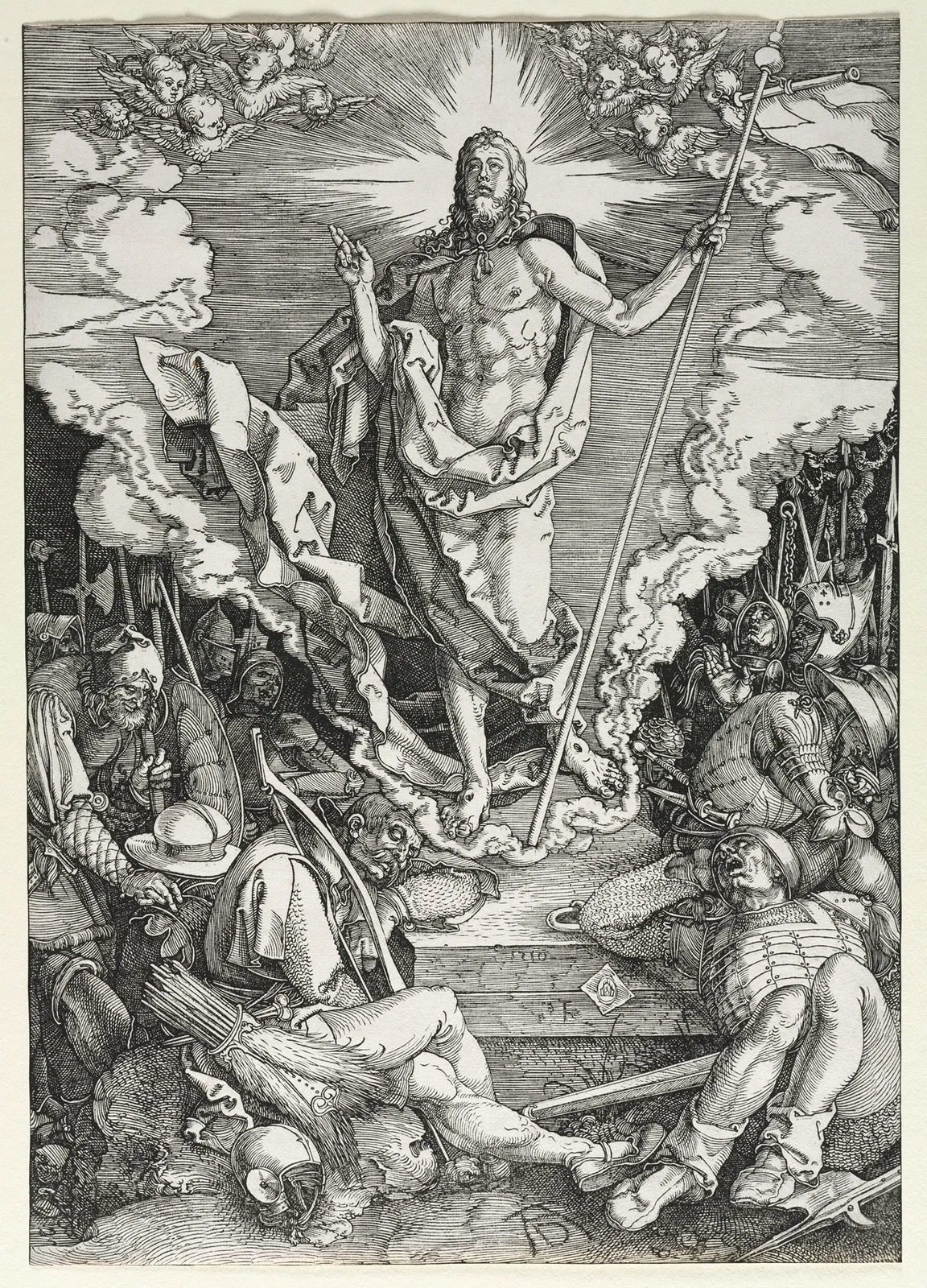 The Resurrection av Albrecht Dürer