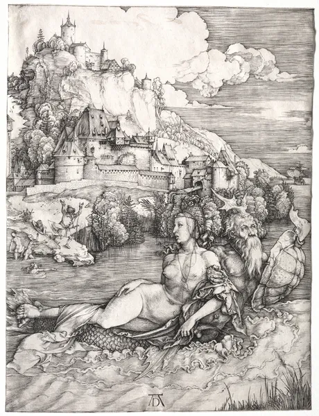 The Sea Monster, 1501 av Albrecht Dürer