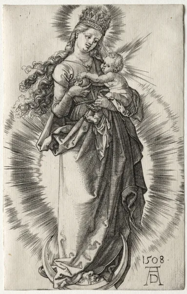 The Virgin with a Starry Crown av Albrecht Dürer