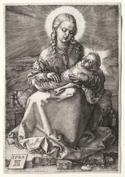 The Virgin with the Swaddled Child av Albrecht Dürer