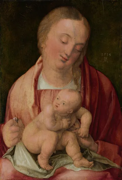 Virgin and Child av Albrecht Dürer