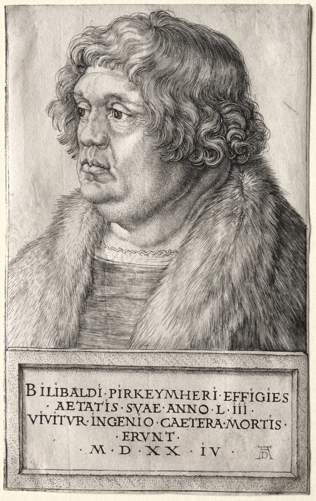 Willibald Pirkheimer av Albrecht Dürer