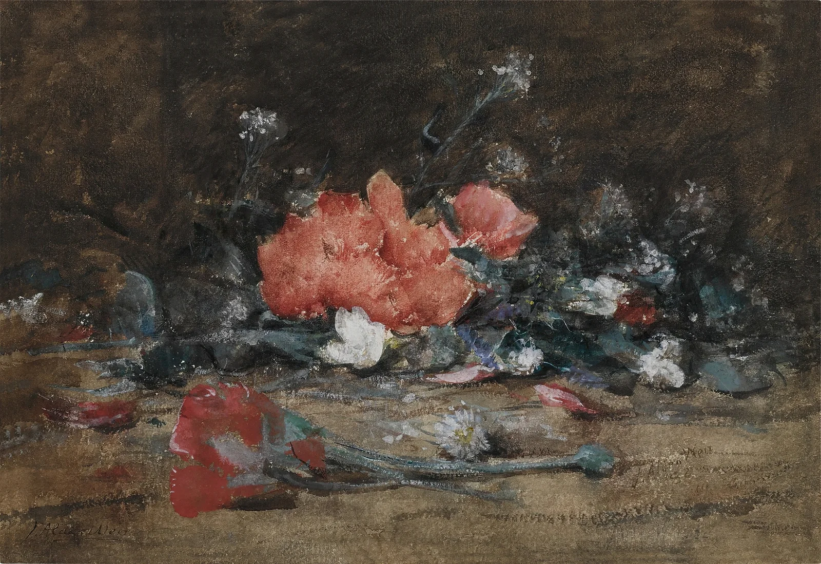 Flowers av Julian Alden Weir