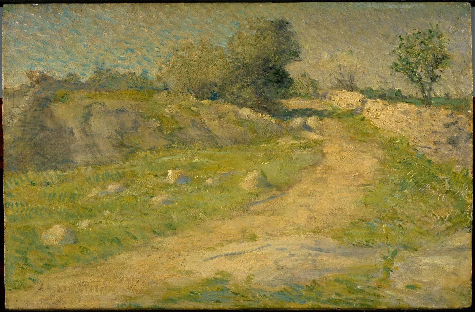 The Lane av Julian Alden Weir