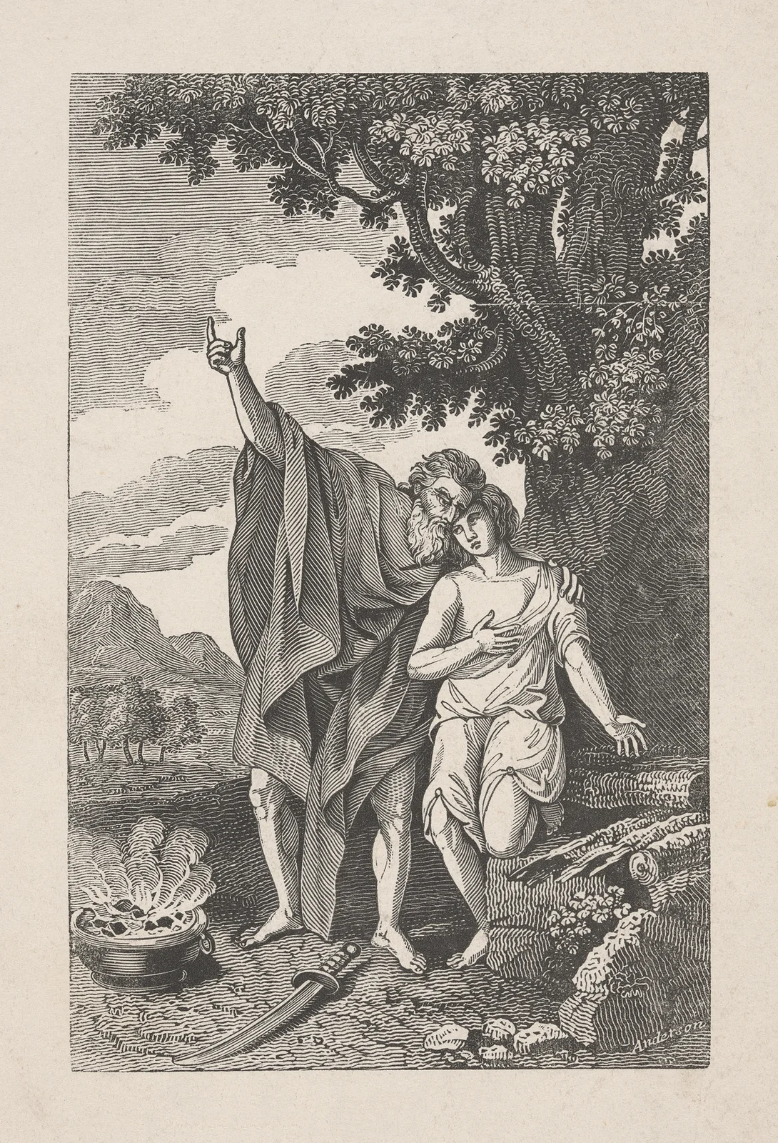Abraham’s faith av Alexander Anderson