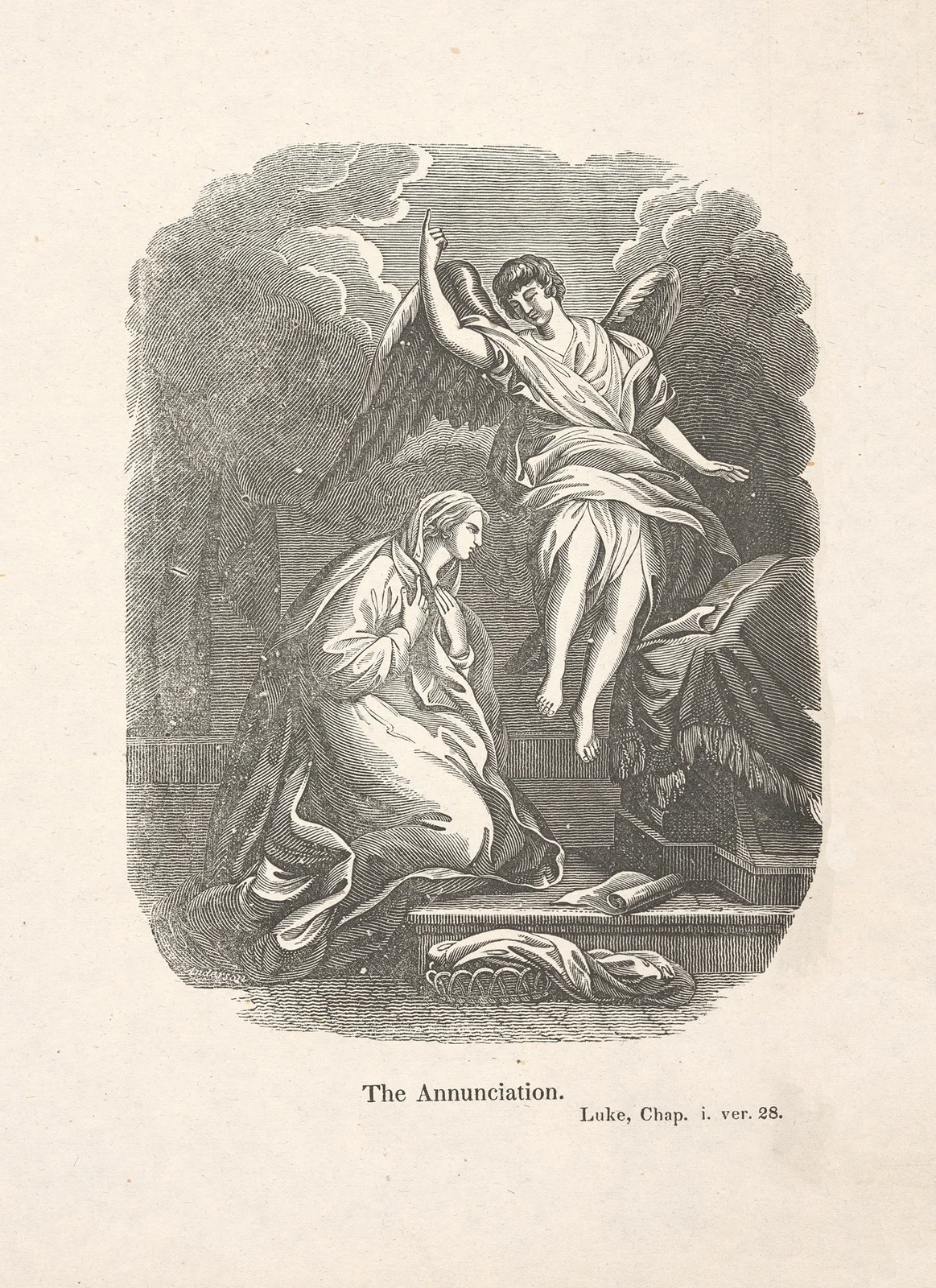 The annunciation av Alexander Anderson
