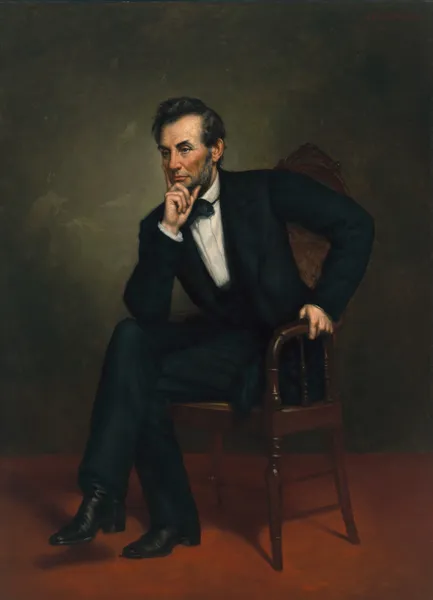 Abraham Lincoln av George Peter Alexander Healy
