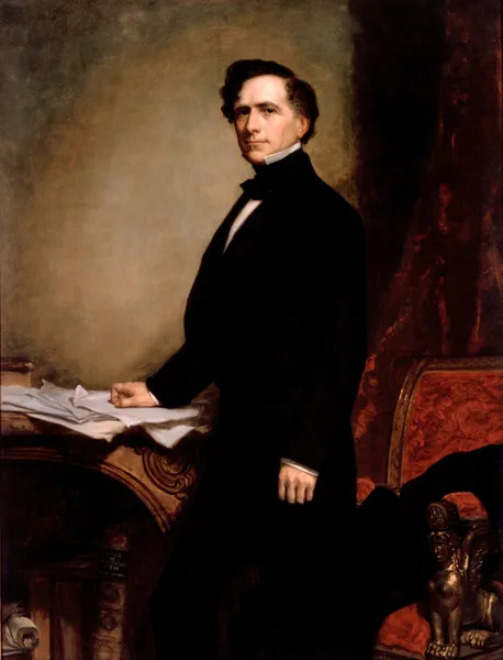 Franklin Pierce, 1858 av George Peter Alexander Healy