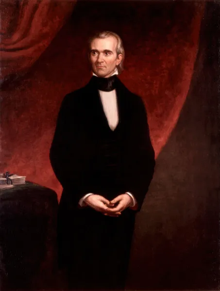 James Knox Polk, 1858 av George Peter Alexander Healy