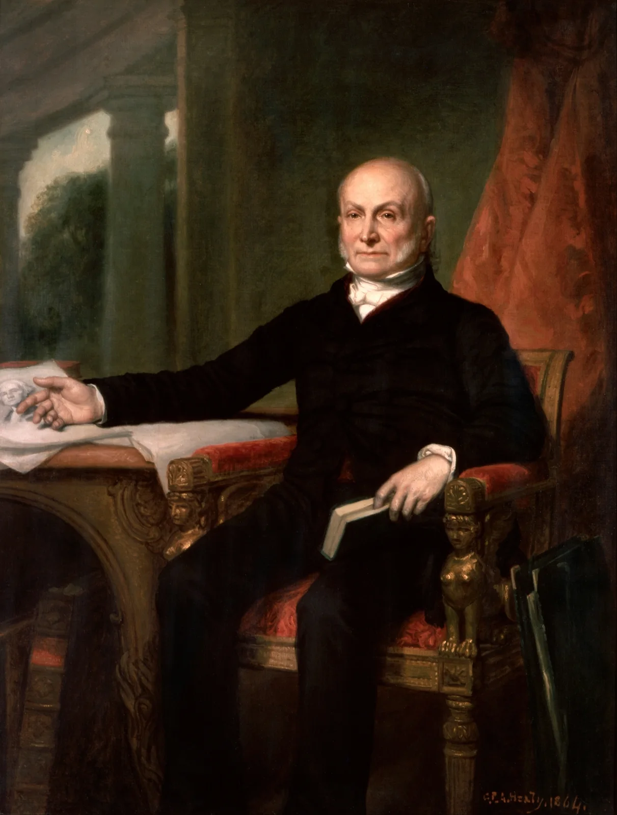 John Quincy Adams av George Peter Alexander Healy