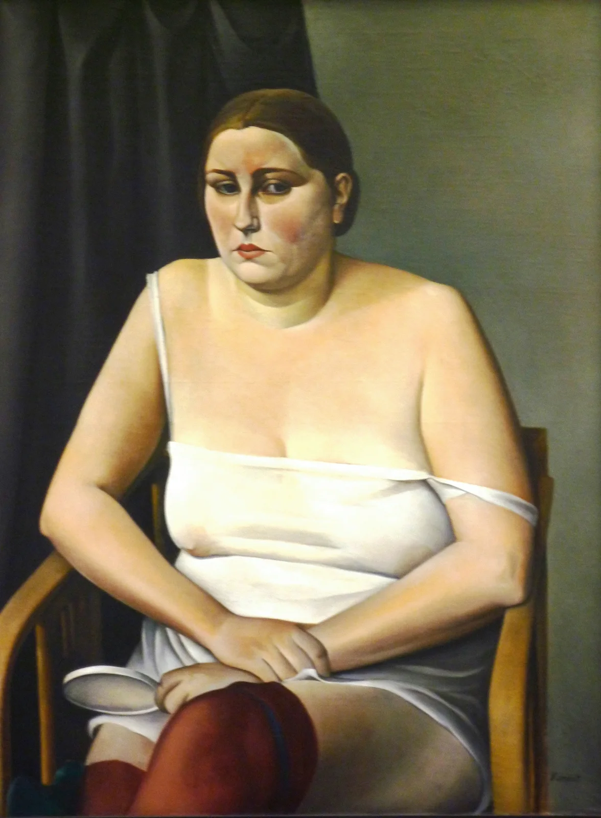 Halbakt II av Alexander Kanoldt