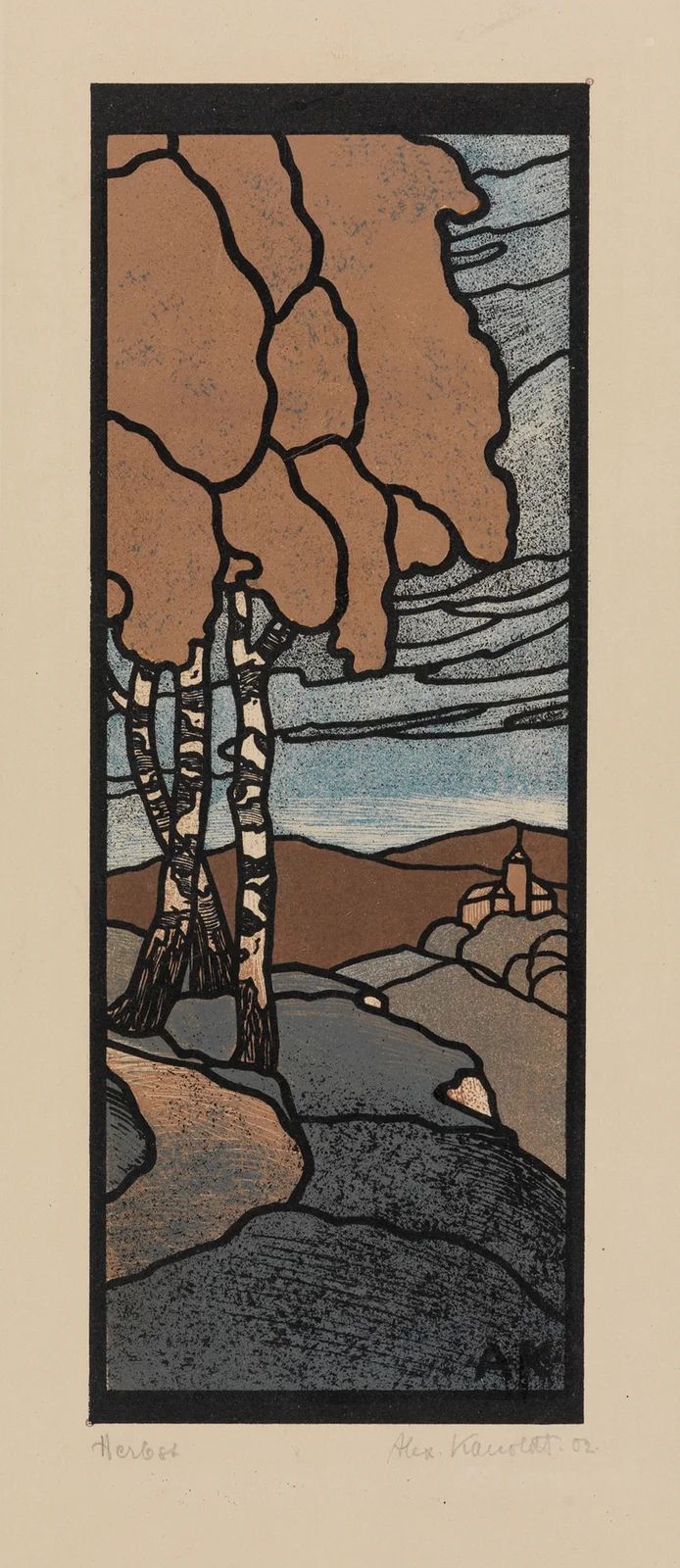 Herbst av Alexander Kanoldt